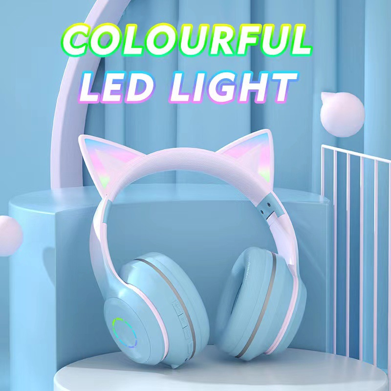 Cat Ear Bluetooth Headset Led - New Best Selling Head-Mounted Bluetooth Headset