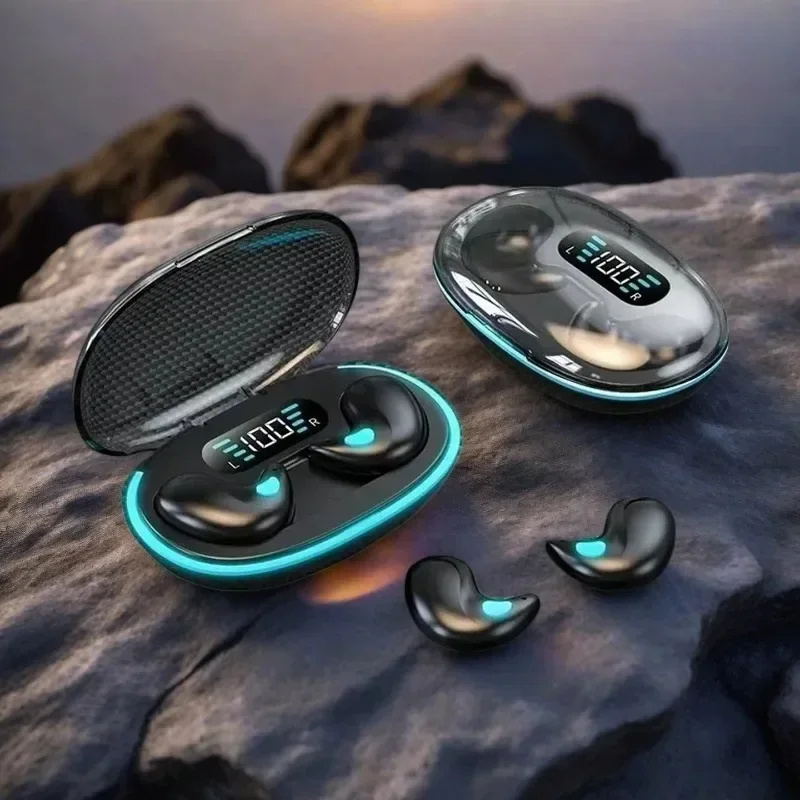 Invisible Sleep Earphones with - Open Ear Air Conduction Headphones ulasan dan harga
