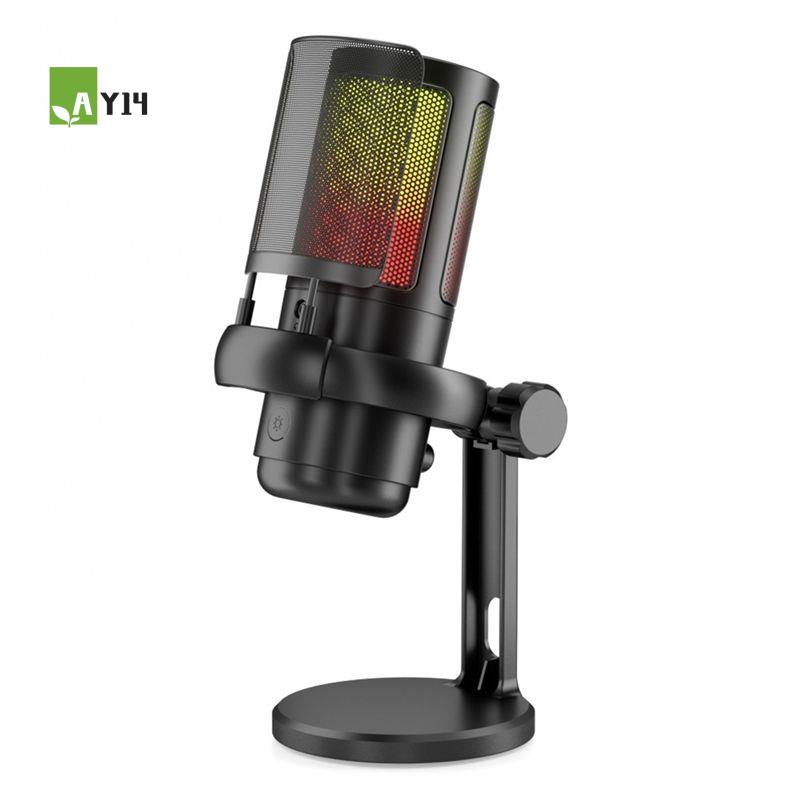 AY14 -Gaming RGB Microphone, U - Gaming Headset With Mic Rgb ulasan dan harga