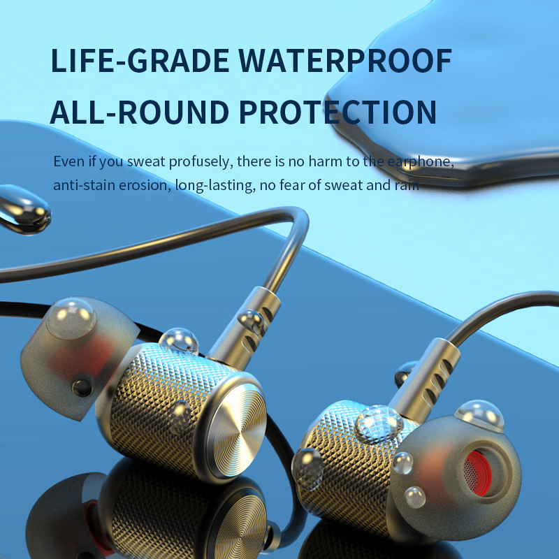 Wireless Bluetooth Earphones N - Magnetic Neckband Sports Earphones ulasan dan harga