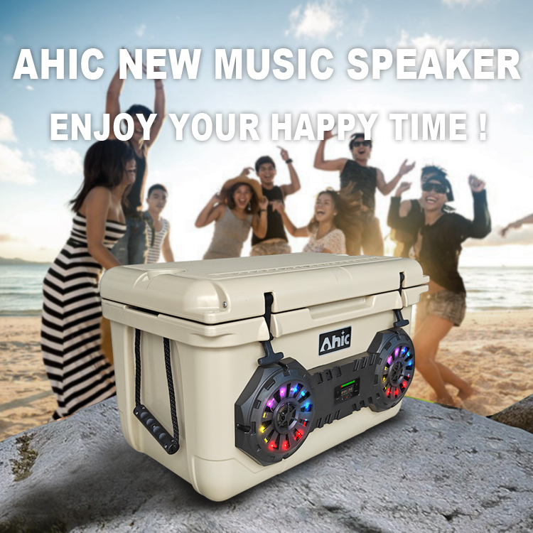 45L Portable Rotomolded Cooler - Speakers ulasan dan harga