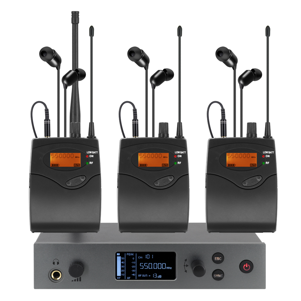 In ear monitoring system, UHF  - In Ear Monitors For Singers ulasan dan harga