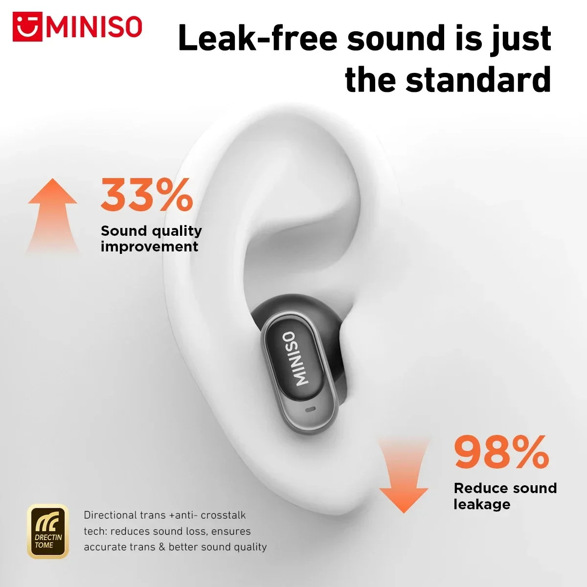 MINISO MS105 Bluetooth Earphon - Type C Wired Earphones With Mic ulasan dan harga