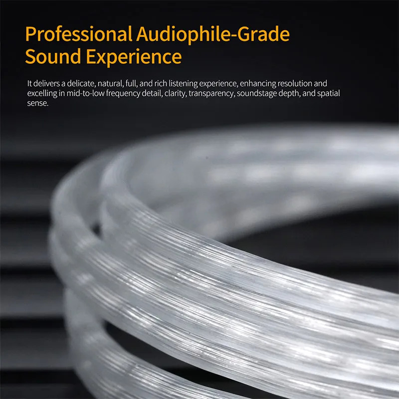 KZ Earphones Cable OFC Silver  - Type C Wired Earphones With Mic ulasan dan harga