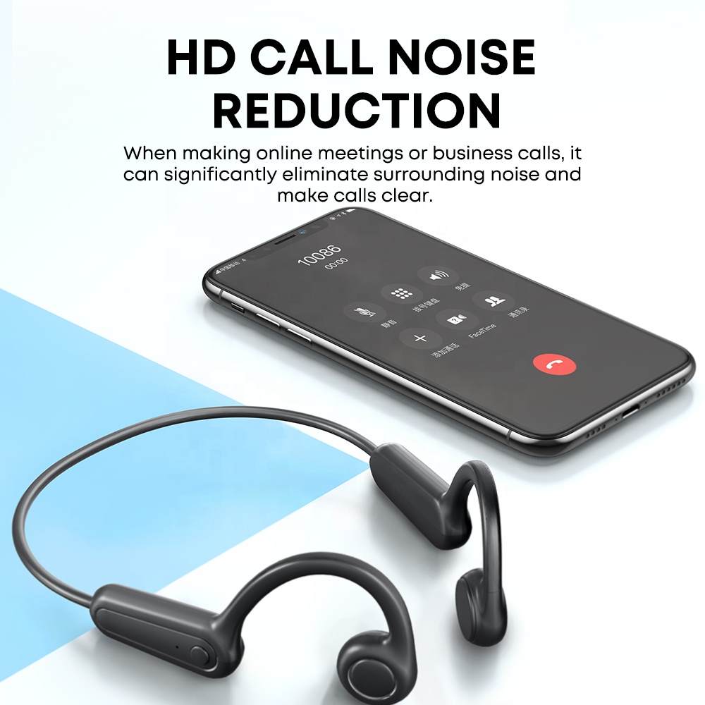 Factory Wireless Sport Earphon - Bone Conduction Running Headphones ulasan dan harga