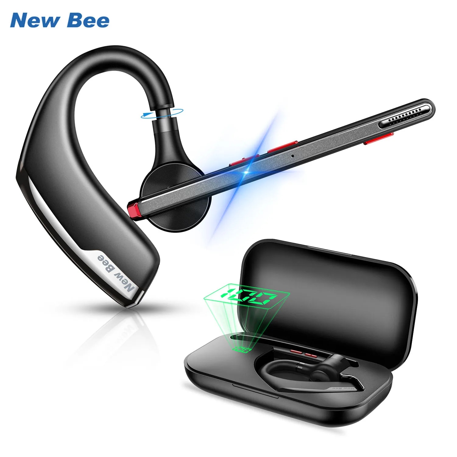 New Bee M51 Bluetooth 5.2 Wire - Type C Wired Earphones With Mic ulasan dan harga