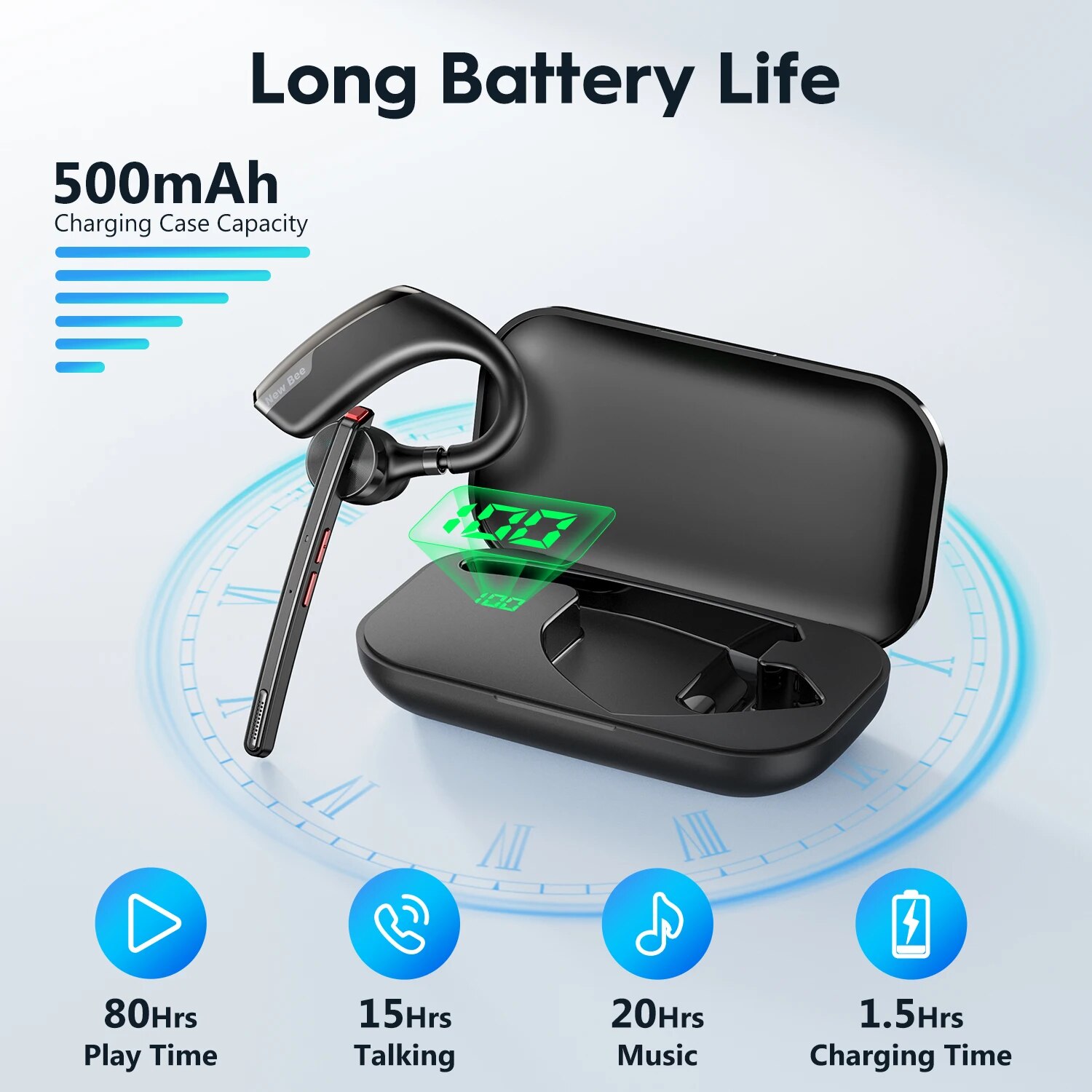 New Bee M51 Bluetooth 5.2 Wire - Type C Wired Earphones With Mic ulasan dan harga