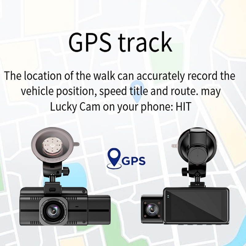 Dashcam  Cameras with 3 Channe - Cameras ulasan dan harga