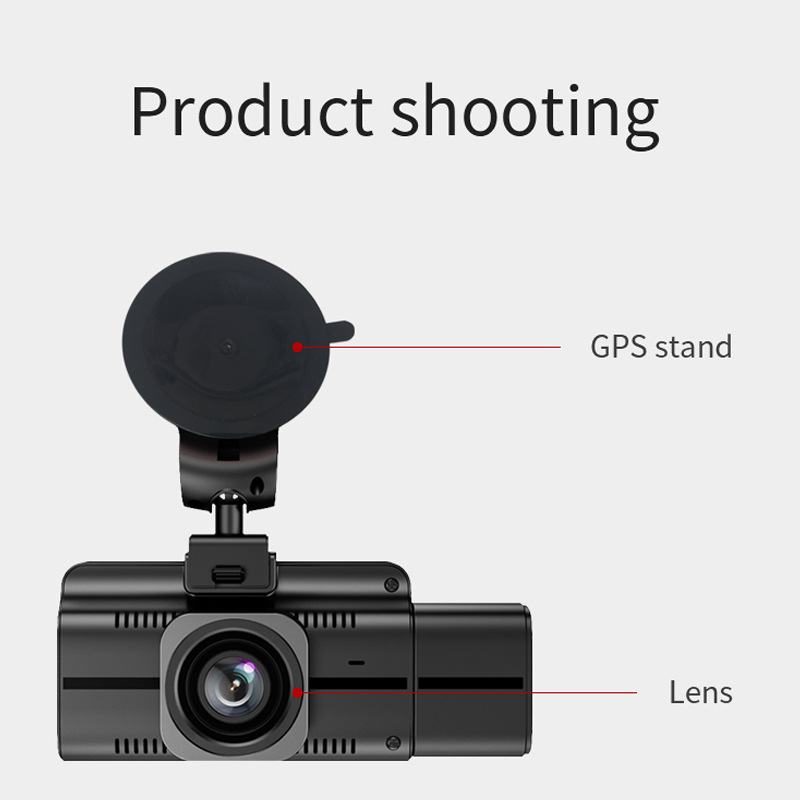 Dashcam  Cameras with 3 Channe - Cameras ulasan dan harga