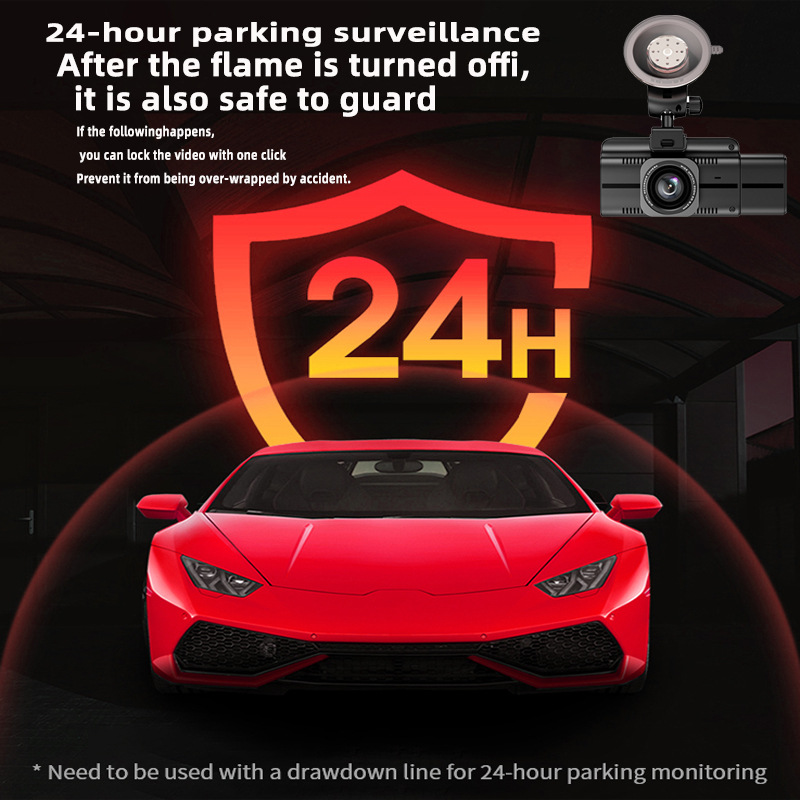 Dashcam  Cameras with 3 Channe - Cameras ulasan dan harga