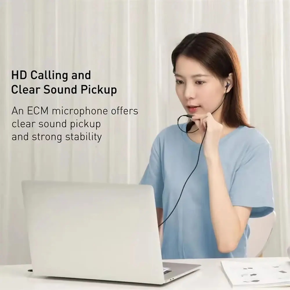USB C Single Side Headphone fo - Type C Wired Earphones With Mic ulasan dan harga