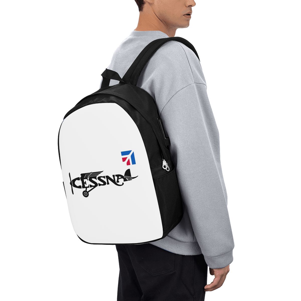 Cessna Logo Backpack Travel No - Laptops ulasan dan harga