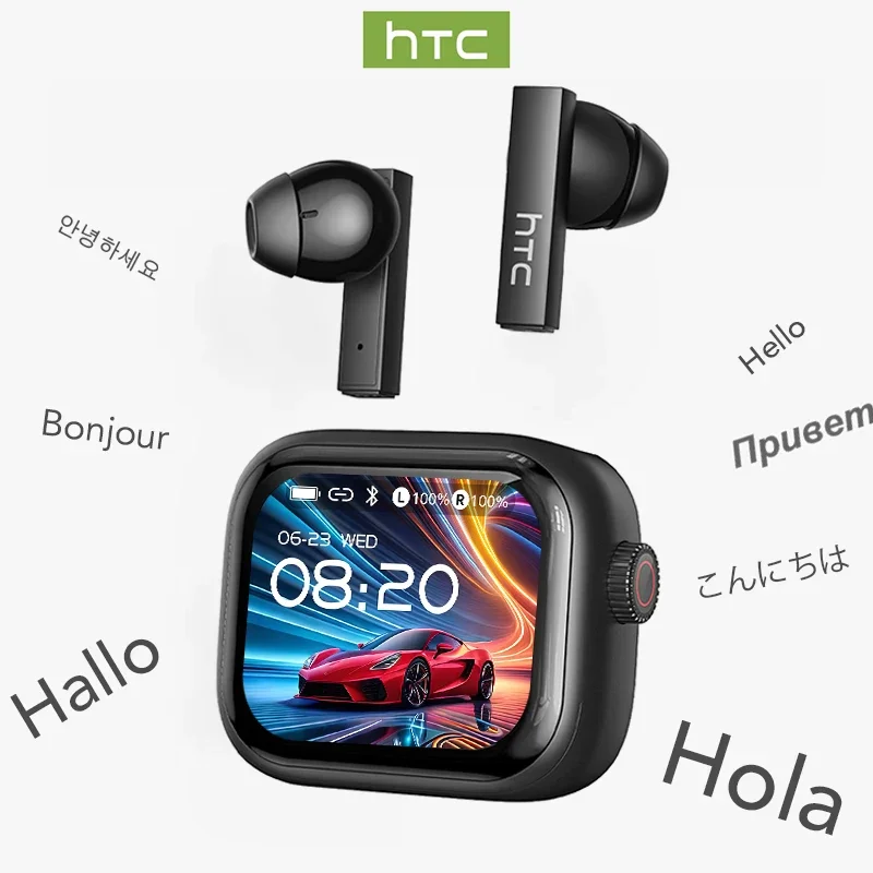 [Ultra HD Screen] HTC NE40 Ear - Open Ear Air Conduction Headphones ulasan dan harga