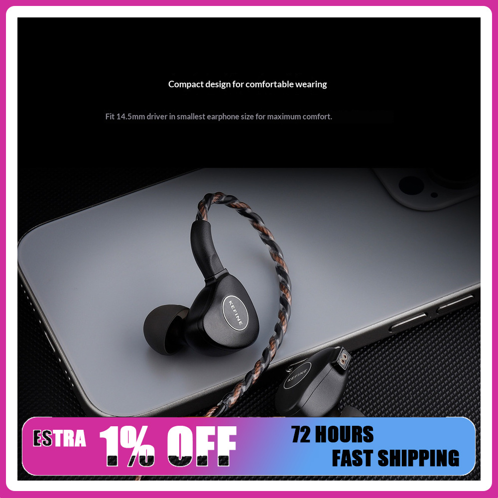 KEFINE Klanar 14.5mm Planar Ma - Planar Magnetic Iem Earphones ulasan dan harga