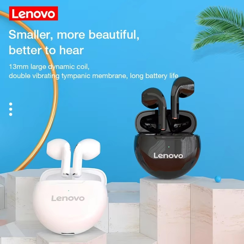 New Lenovo HT38 Wireless Headp - Tws Earbuds Bluetooth 5.3 ulasan dan harga