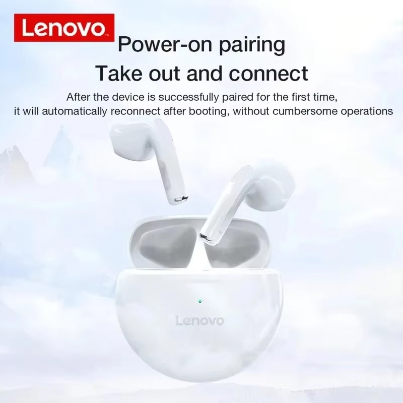 New Lenovo HT38 Wireless Headp - Tws Earbuds Bluetooth 5.3 ulasan dan harga