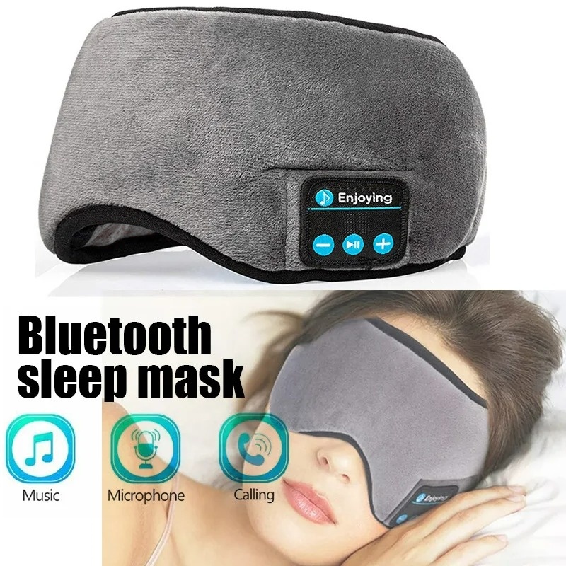 Fone Bluetooth Earphones Sport - Sleep Mask Headphones Bluetooth ulasan dan harga