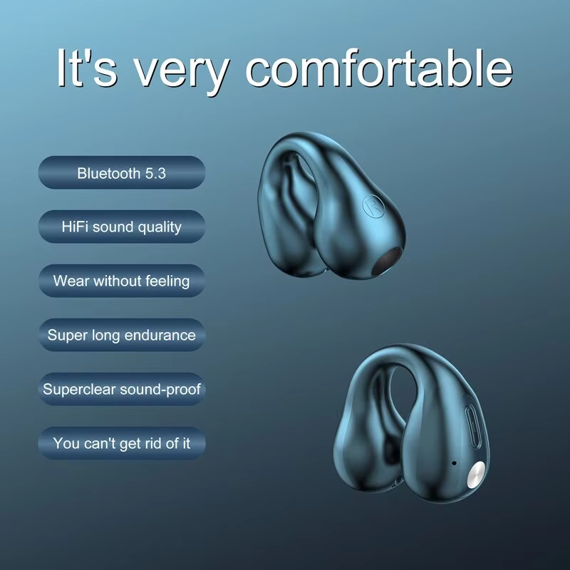 Lenovo Ear Clip-style Bluetoot - Anc Wireless Over Ear Headphones ulasan dan harga