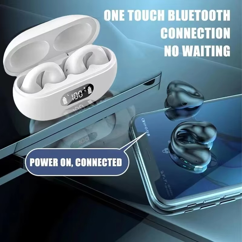 Lenovo Ear Clip-style Bluetoot - Anc Wireless Over Ear Headphones ulasan dan harga