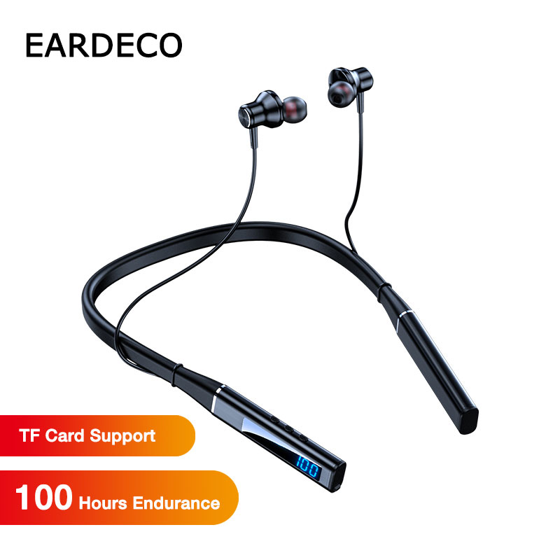 EARDECO Original Bluetooth Hea - Magnetic Neckband Sports Earphones ulasan dan harga