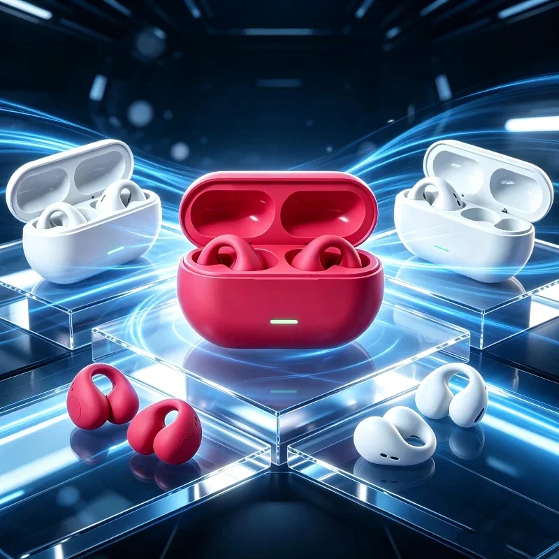 T75 Bluetooth Headset 5.3 Wire - Open Ear Air Conduction Headphones ulasan dan harga