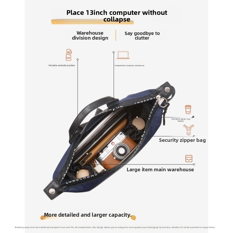 Bag Organizer Insert Fit Longc - Laptops ulasan dan harga