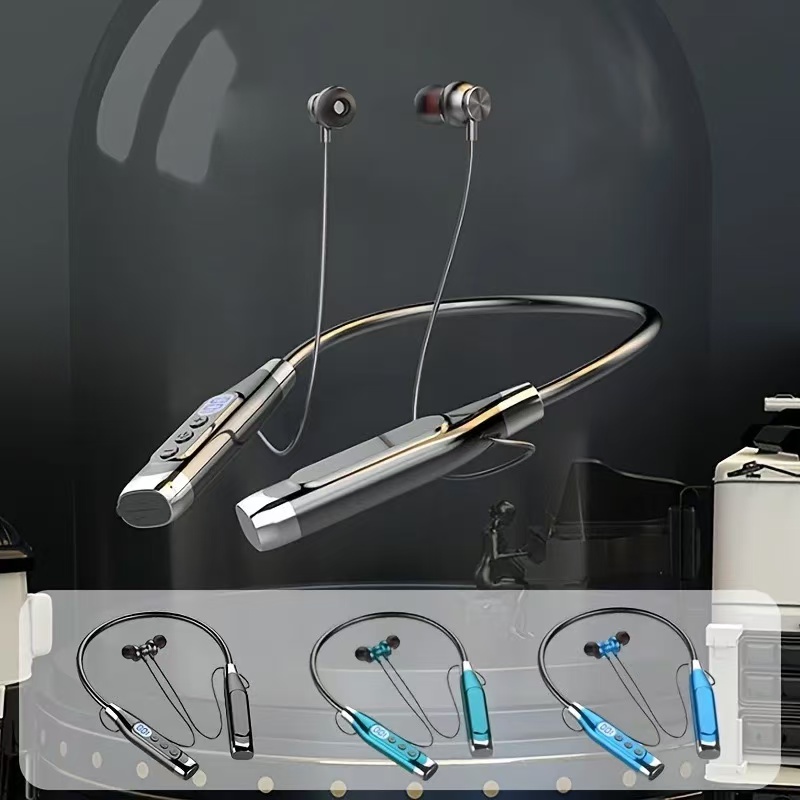 True Stereo Wireless Headphone - Magnetic Neckband Sports Earphones ulasan dan harga