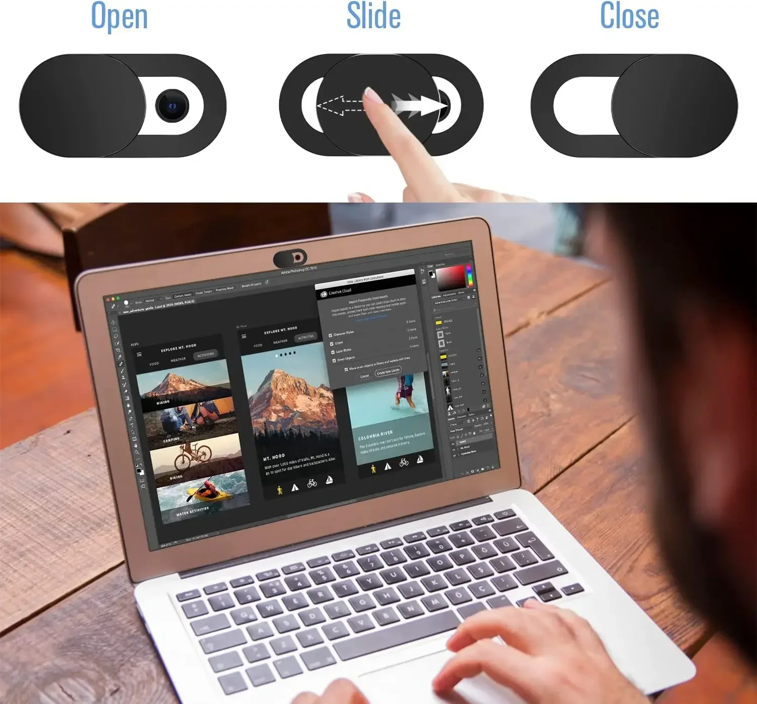 Webcam Cover Laptop Camera Sli - Tablets ulasan dan harga