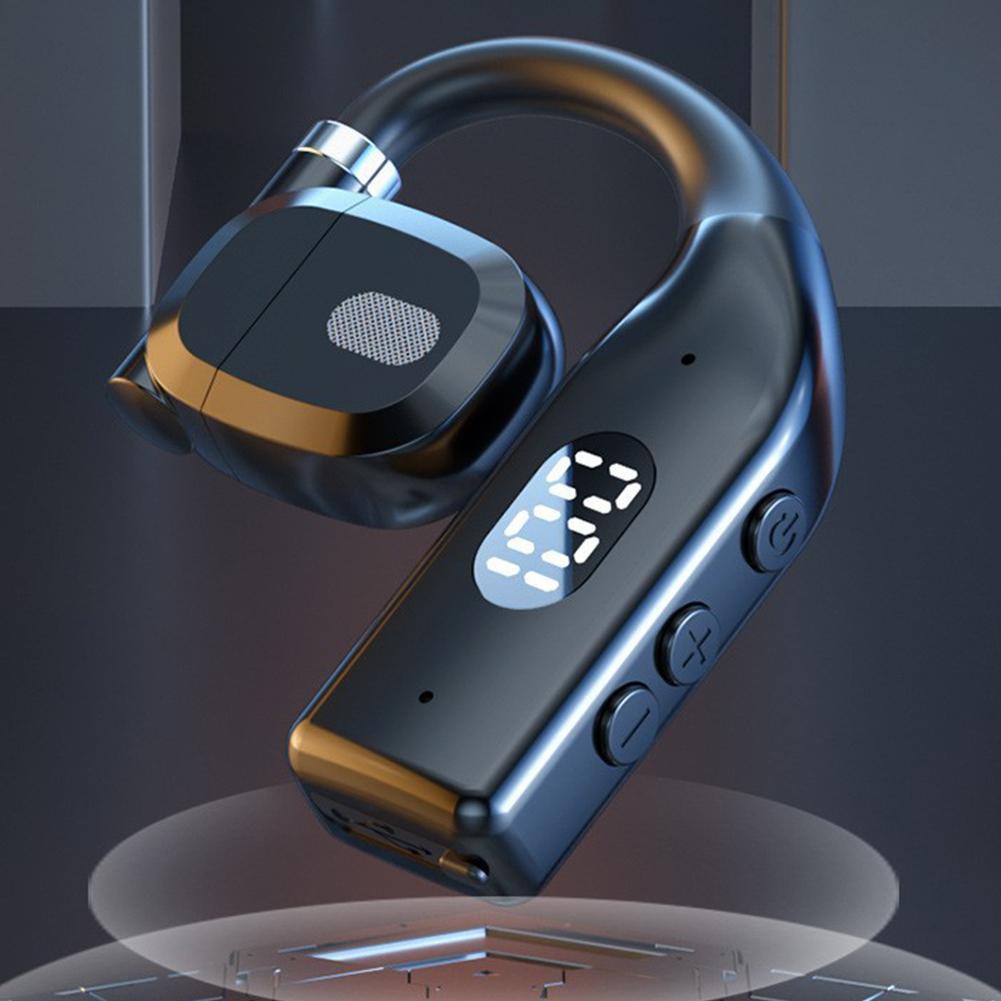 Wireless Earhook Bluetooth Hea - Bone Conduction Running Headphones ulasan dan harga