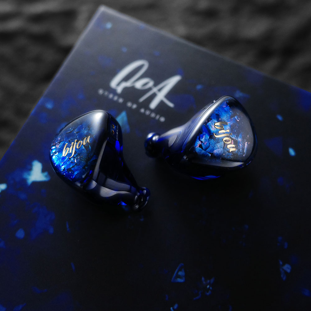 New QoA Bijou Headphone 1DD+1B - Planar Magnetic Iem Earphones ulasan dan harga