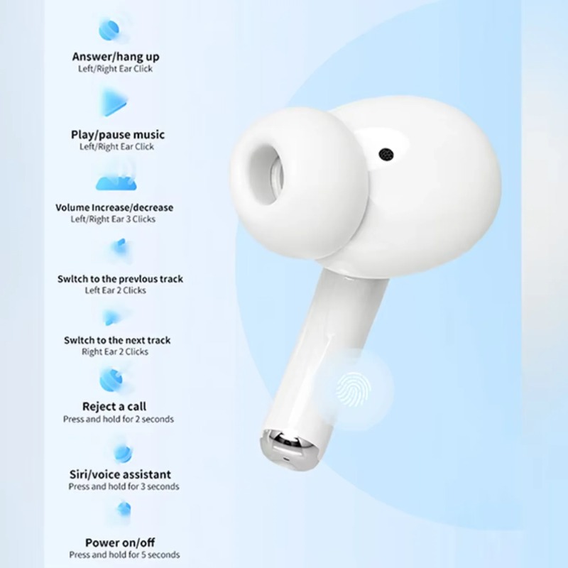 A5 TWS Bluetooth Earphones Hif - Tws Earbuds Bluetooth 5.3 ulasan dan harga