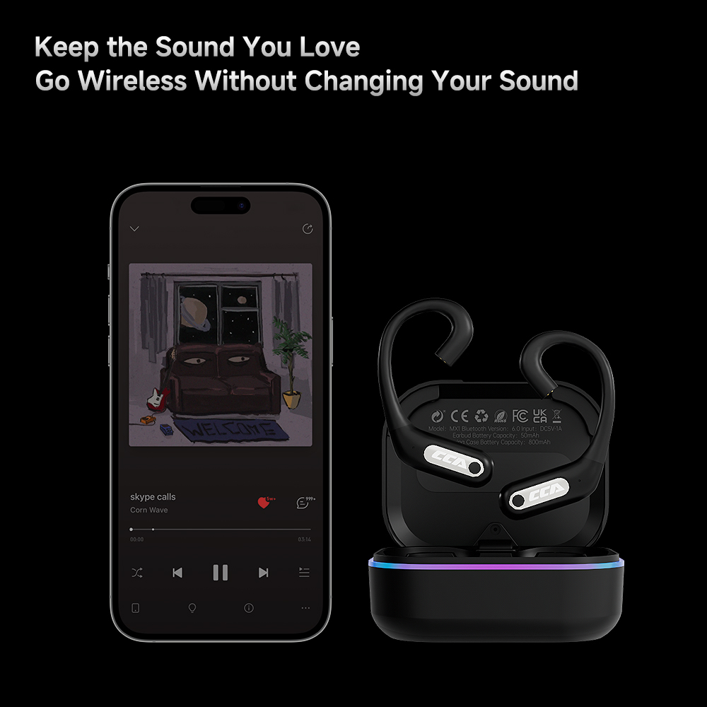 CCA MX1 HD Bluetooth-Compatibl - Type C Wired Earphones With Mic ulasan dan harga