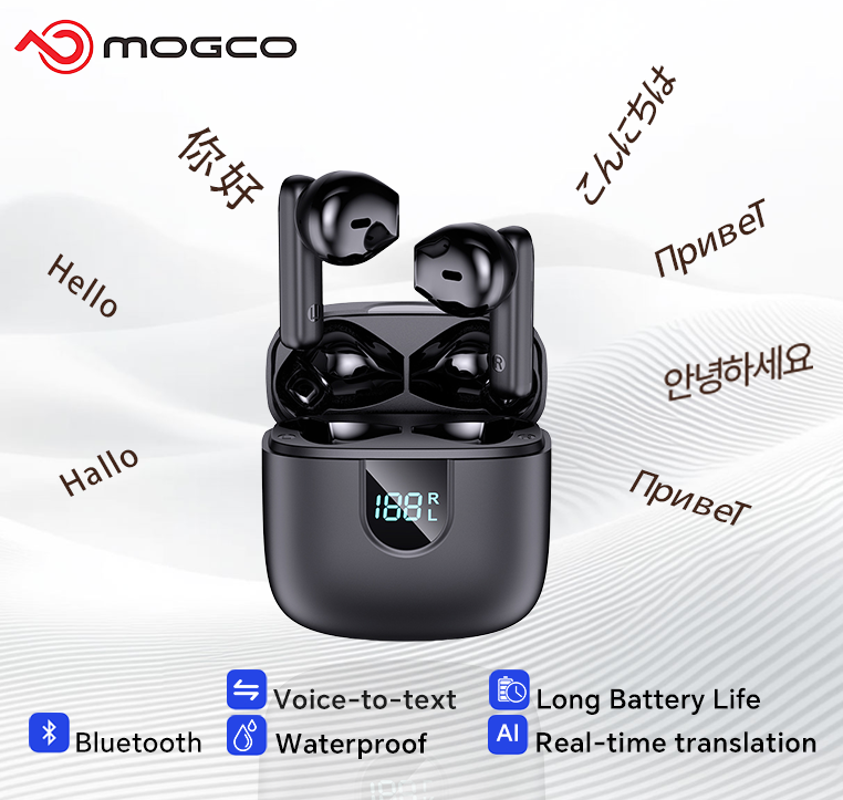 A18 AI Translator Earbuds  164 - Headphones ulasan dan harga