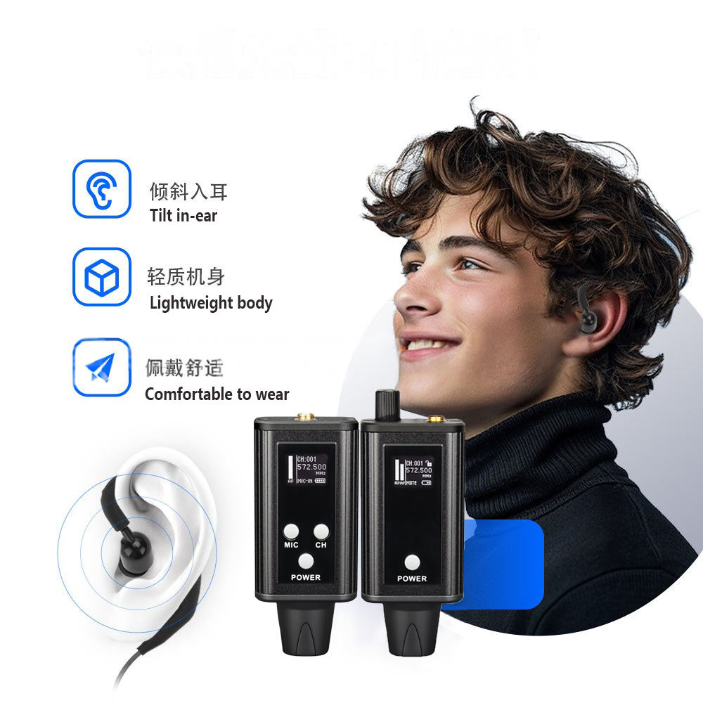 Professional UHF IEM Wireless  - In Ear Monitors For Singers ulasan dan harga
