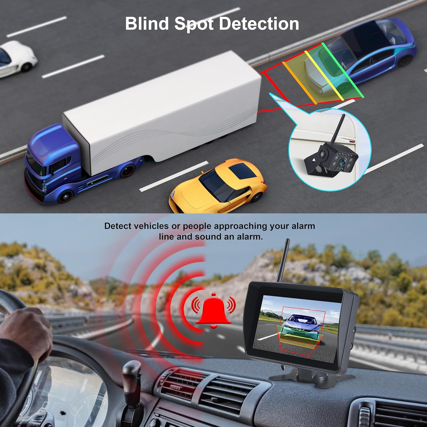 Wireless RV Backup Camera 7''  - Cameras ulasan dan harga