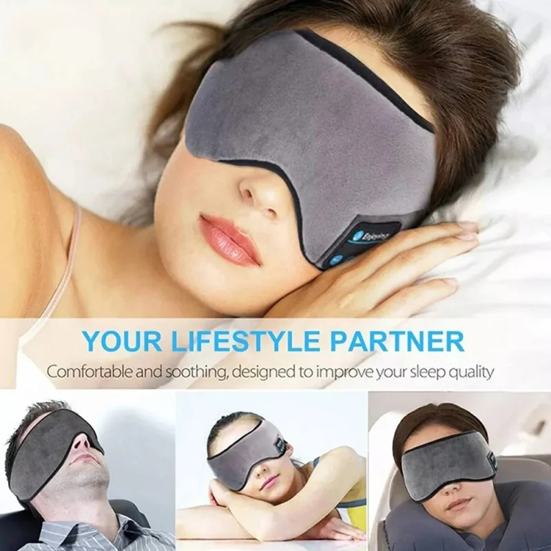 Wireless Bluetooth Sleep Headb - Sleep Mask Headphones Bluetooth ulasan dan harga