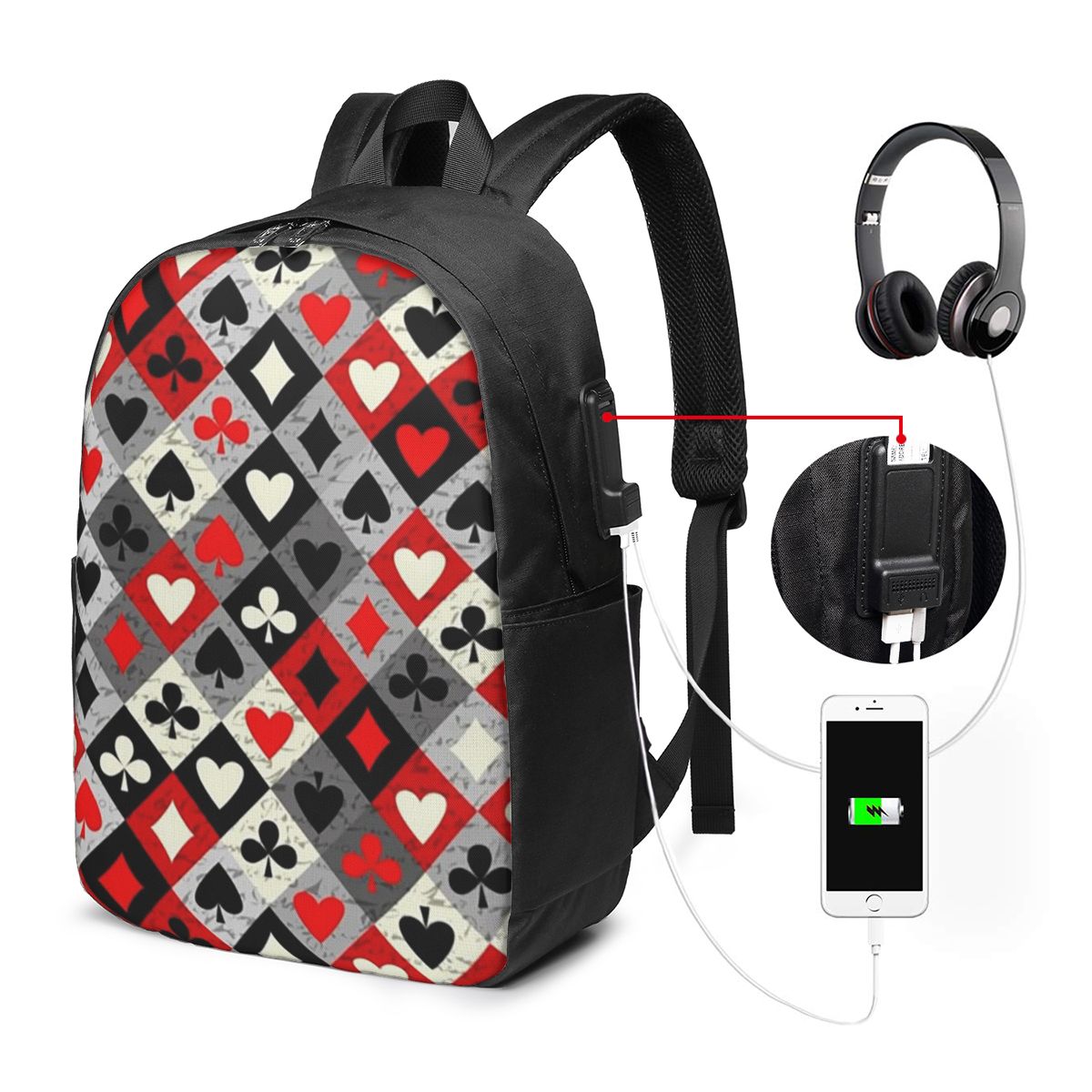 Playing Cards Poker Print Back - Laptops ulasan dan harga