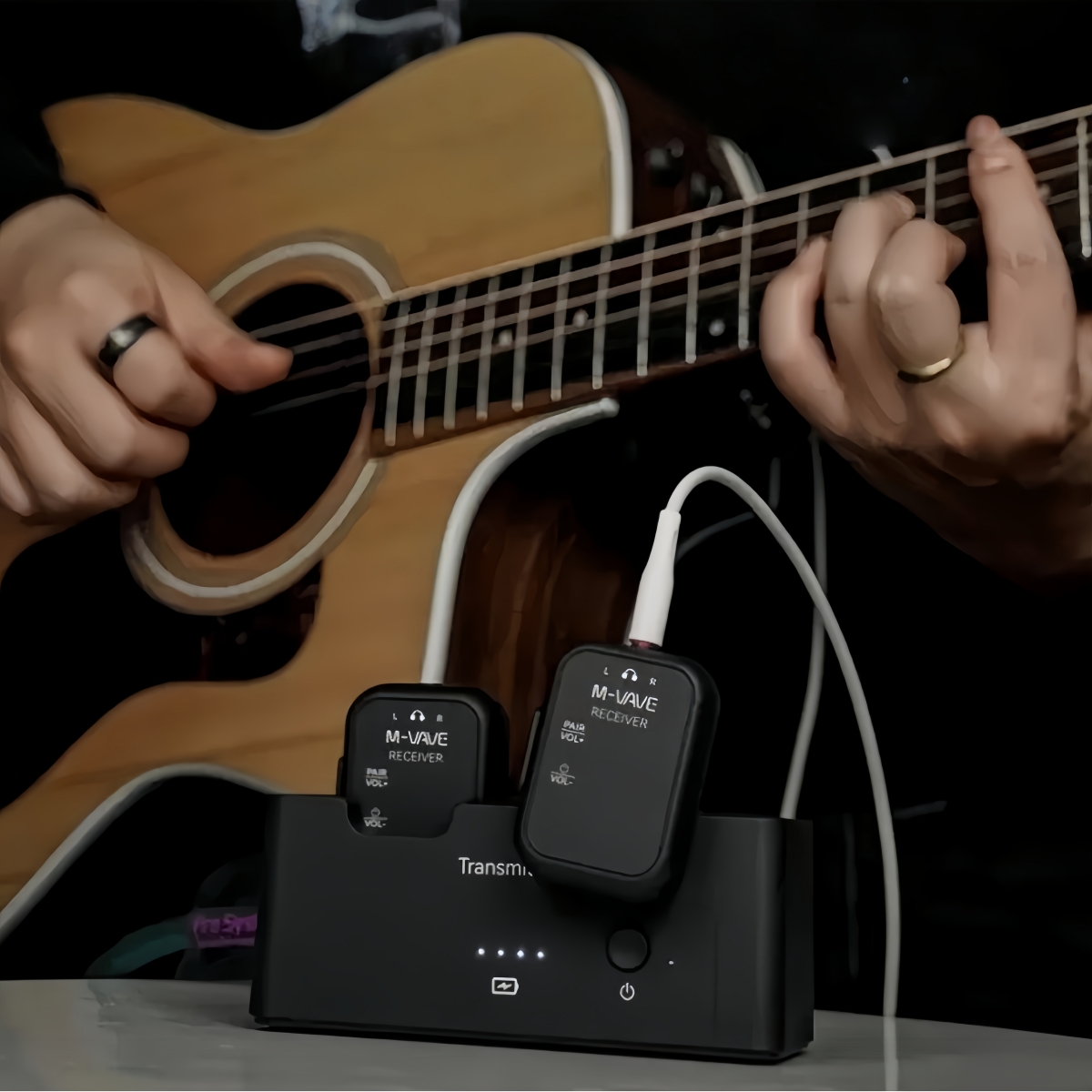 M-VAVE WP-12 Wireless In-Ear M - In Ear Monitors For Singers ulasan dan harga