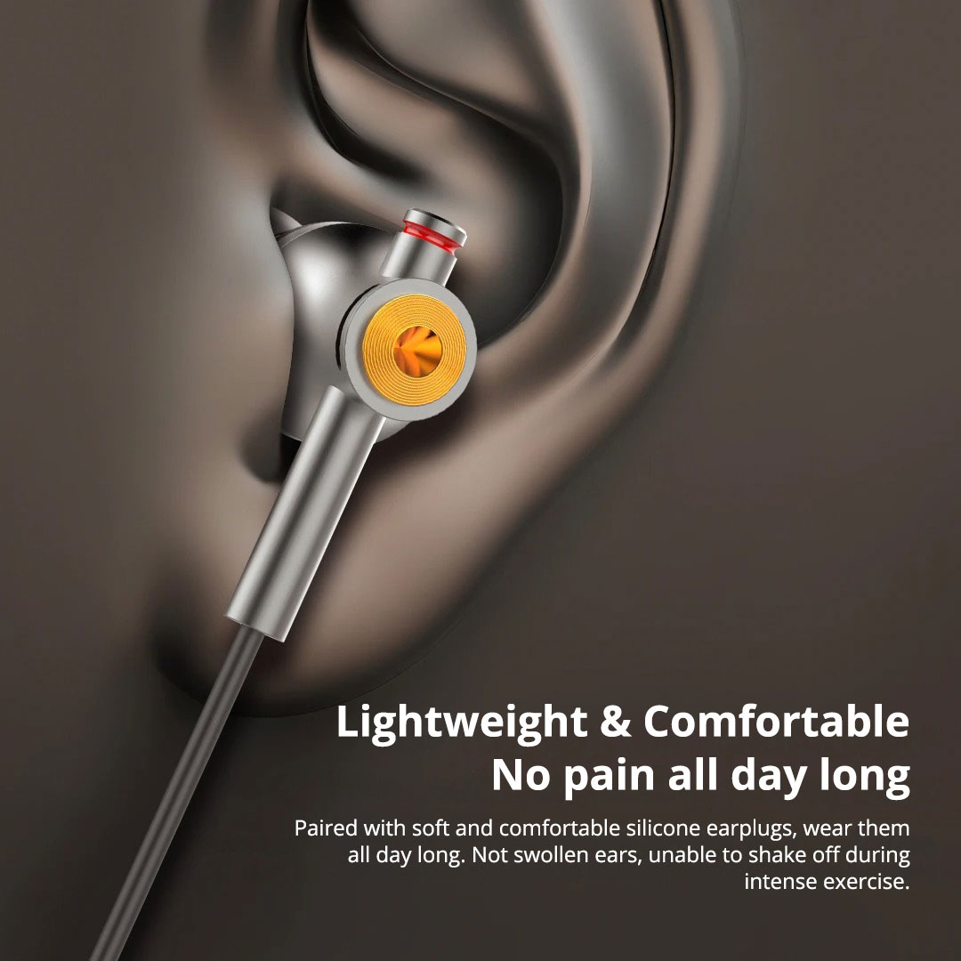 EARDECO 3.5mm/TypeC Wired Head - Type C Wired Earphones With Mic ulasan dan harga