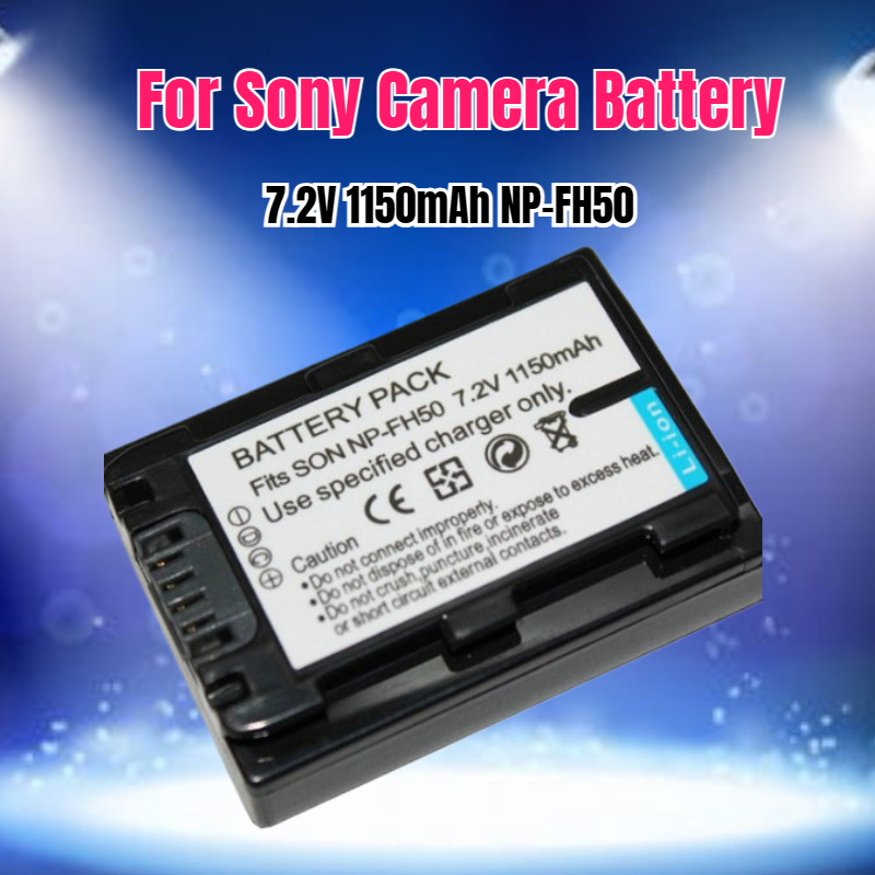 7.2V 1150mAh NP-FH50 Camera Ba - Drones ulasan dan harga
