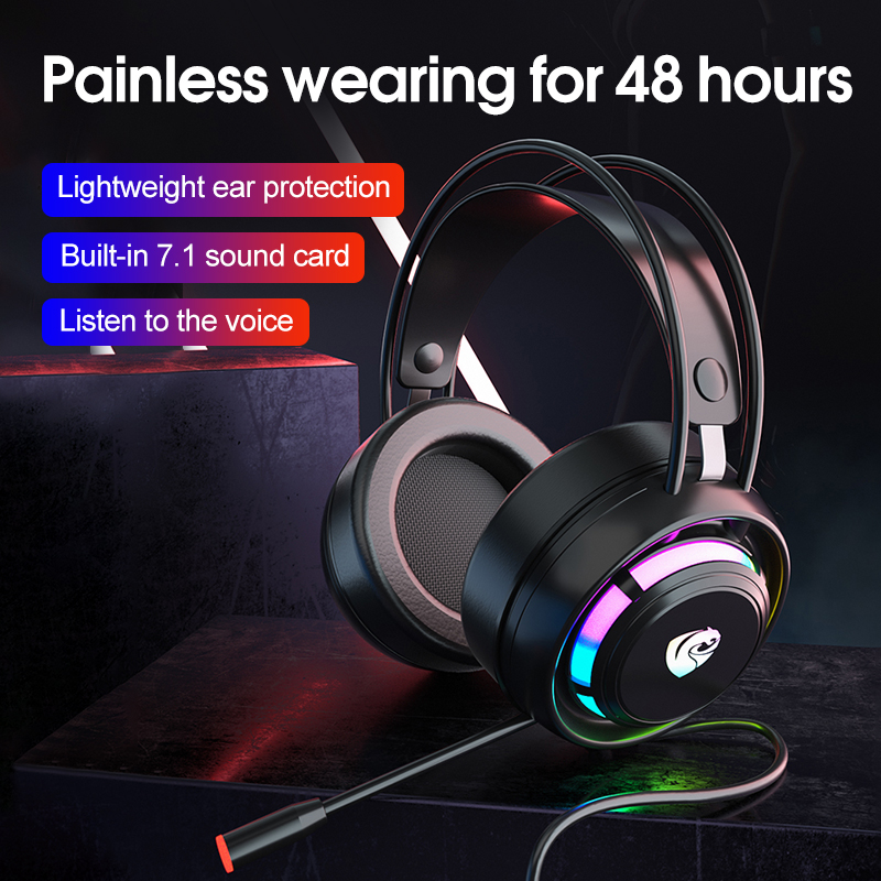 Gaming Headset PSH-300 7.1 Sur - Gaming Headset With Mic Rgb ulasan dan harga