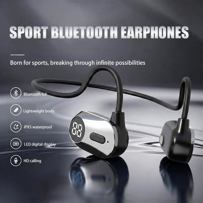 Non-In-Ear Sports and Running  - Bone Conduction Running Headphones ulasan dan harga