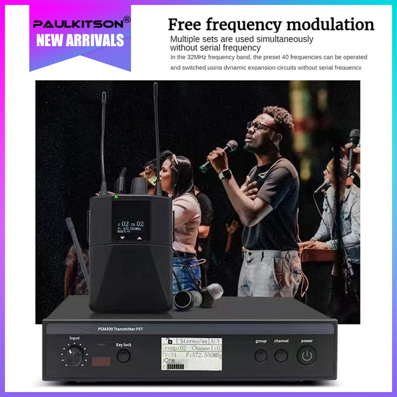 Paulkitson PSM300 UHF Wireless - In Ear Monitors For Singers ulasan dan harga