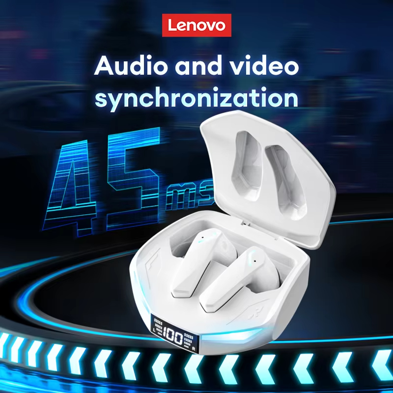 New Lenovo XT53 Wireless Upgra - Type C Wired Earphones With Mic ulasan dan harga