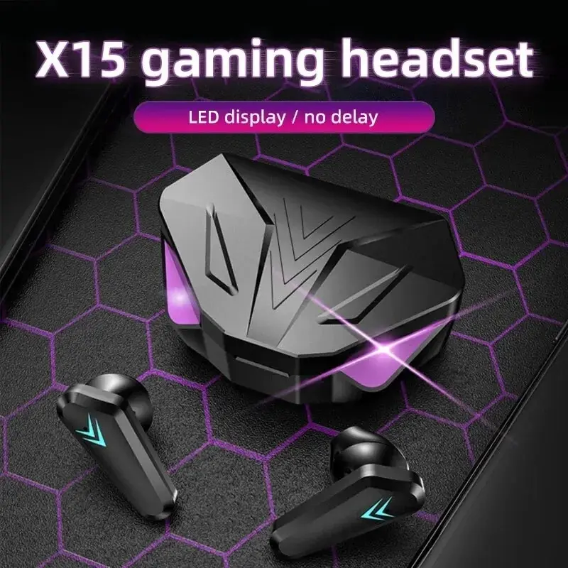 TWS Wireless Bluetooth 5.3 Hea - Gaming Headset With Mic Rgb ulasan dan harga