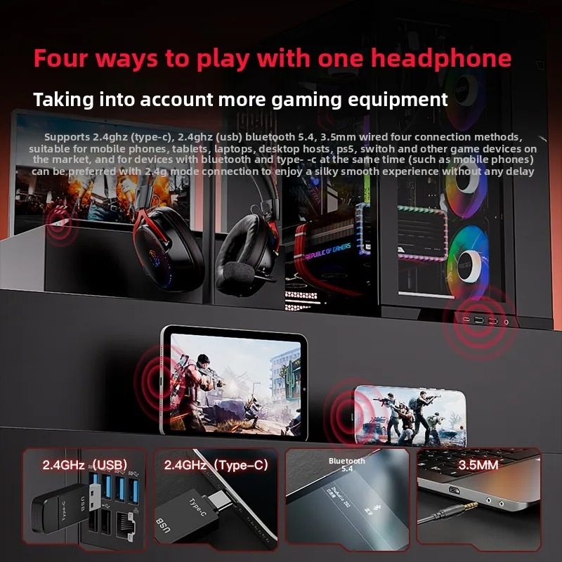 Zhulinniao Xuanwu ZG2 Headset  - Gaming Headset With Mic Rgb ulasan dan harga