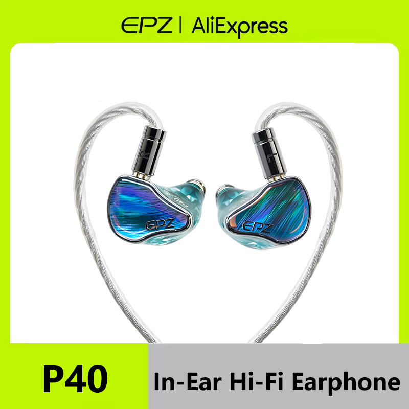 EPZ P40 In-Ear Earphone HiFi I - Planar Magnetic Iem Earphones ulasan dan harga