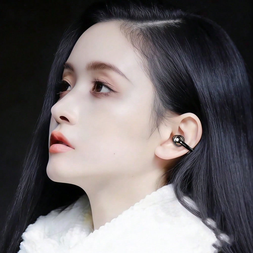 Ear Clip Earphone Open Ear Spo - Open Ear Air Conduction Headphones ulasan dan harga