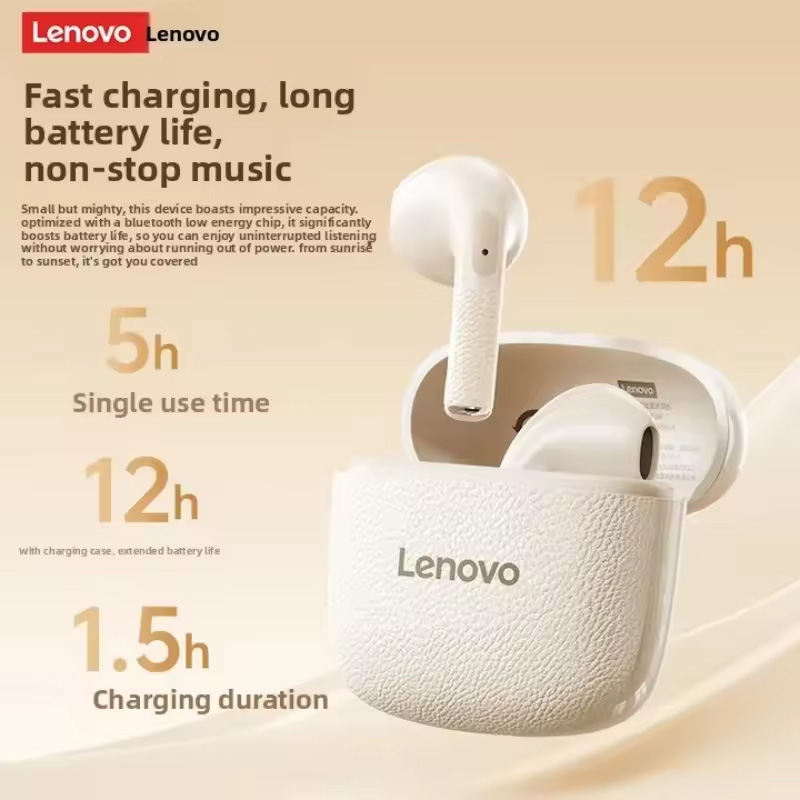 Lenovo EA166 Bluetooth Wireles - Anc Wireless Over Ear Headphones ulasan dan harga