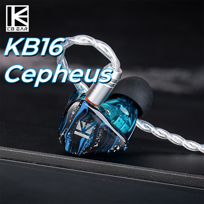 KBEAR Cepheus KB16 In Ear Wire - Planar Magnetic Iem Earphones ulasan dan harga